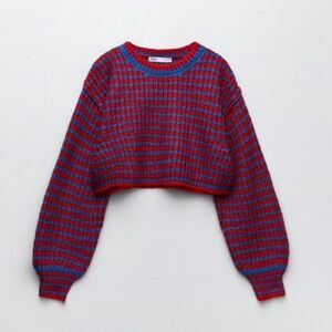 Zara stripped knit sweater